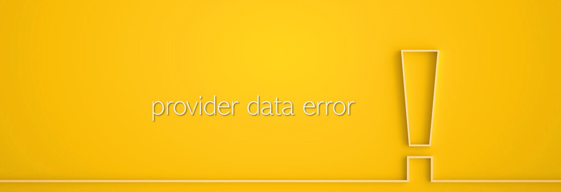 avoid provider data errors